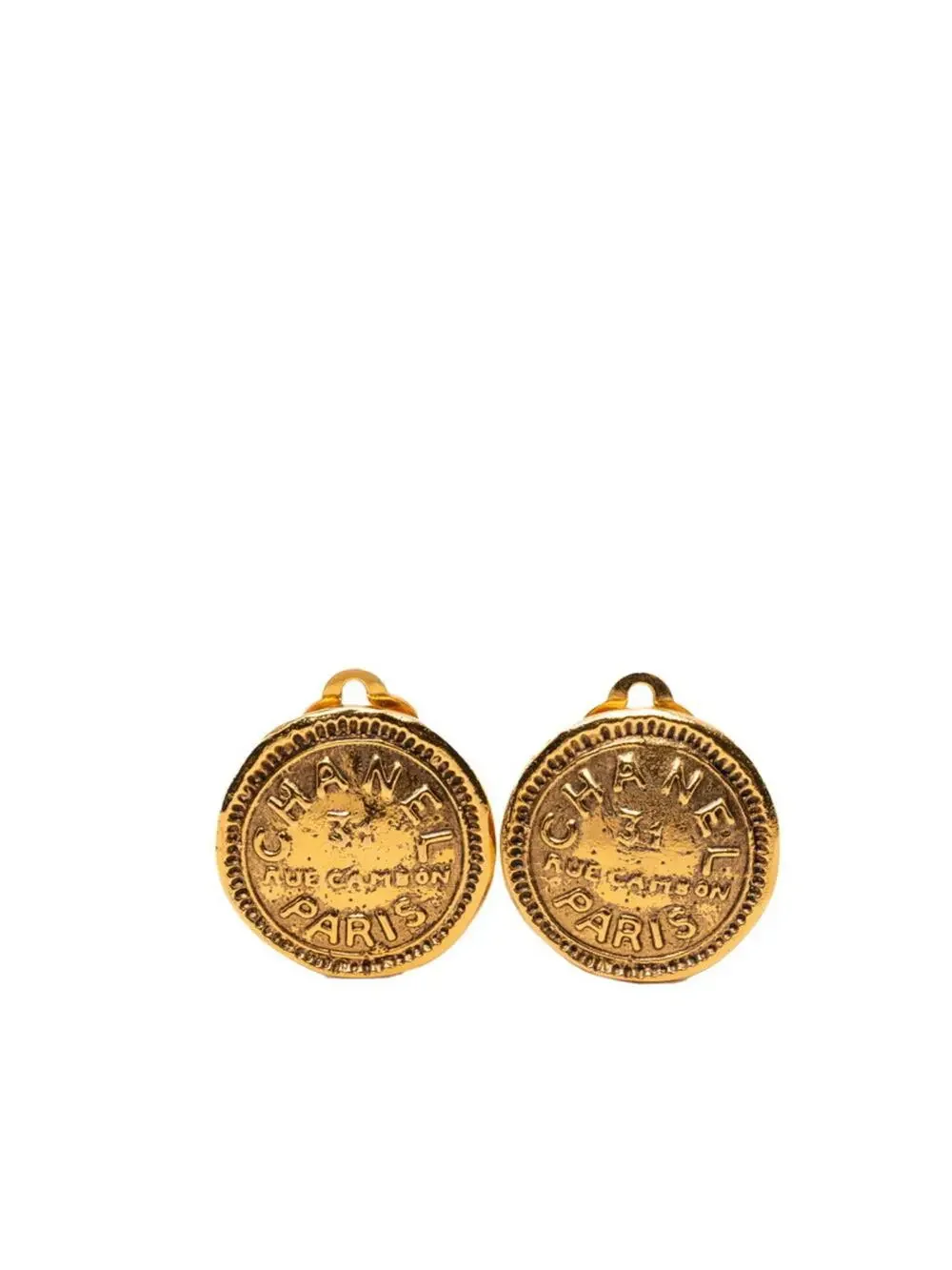 Chanel Cc Logo Clip-On Earrings Metal #246913C61B